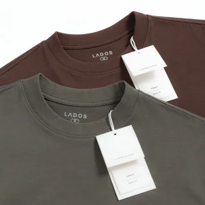 Áo Thun Tee cổ tròn Unisex Lados-9144 hoàn thiện