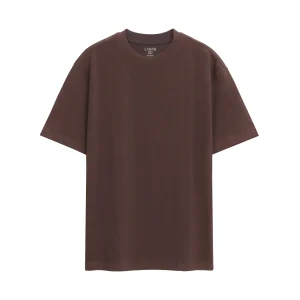 Áo Thun Tee cổ tròn Unisex Lados-9144-nâu