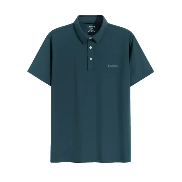 Áo thun polo nam thể thao LADOS - 9080- xanh đậm