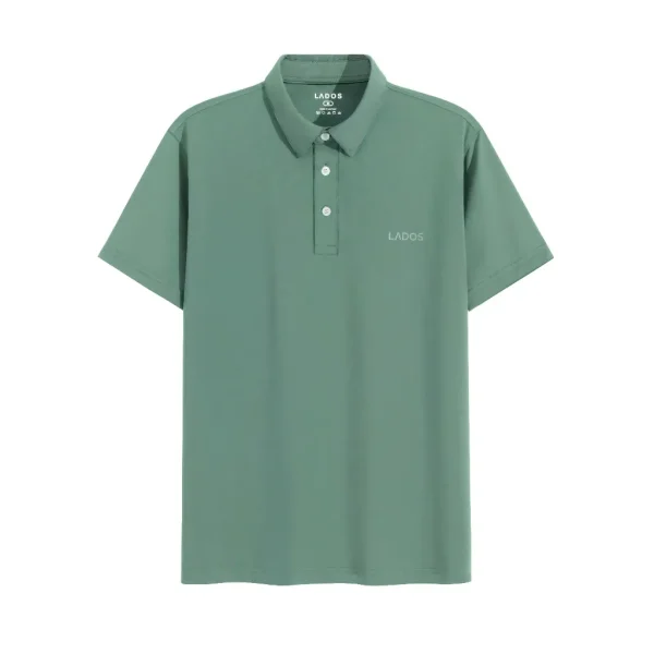 Áo thun polo nam thể thao LADOS - 9080- xanh ngọc