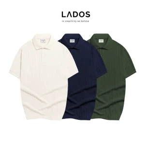 Áo thun polo ngắn tay vân dệt kim LADOS-9187 màu sắc đẹp_8