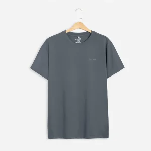 Áo thun thể thao nam cổ tròn LADOS - 9073 -xám