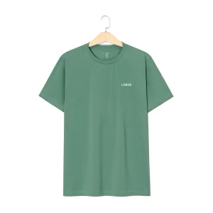 Áo thun thể thao nam cổ tròn LADOS - 9073-xanh ngọc