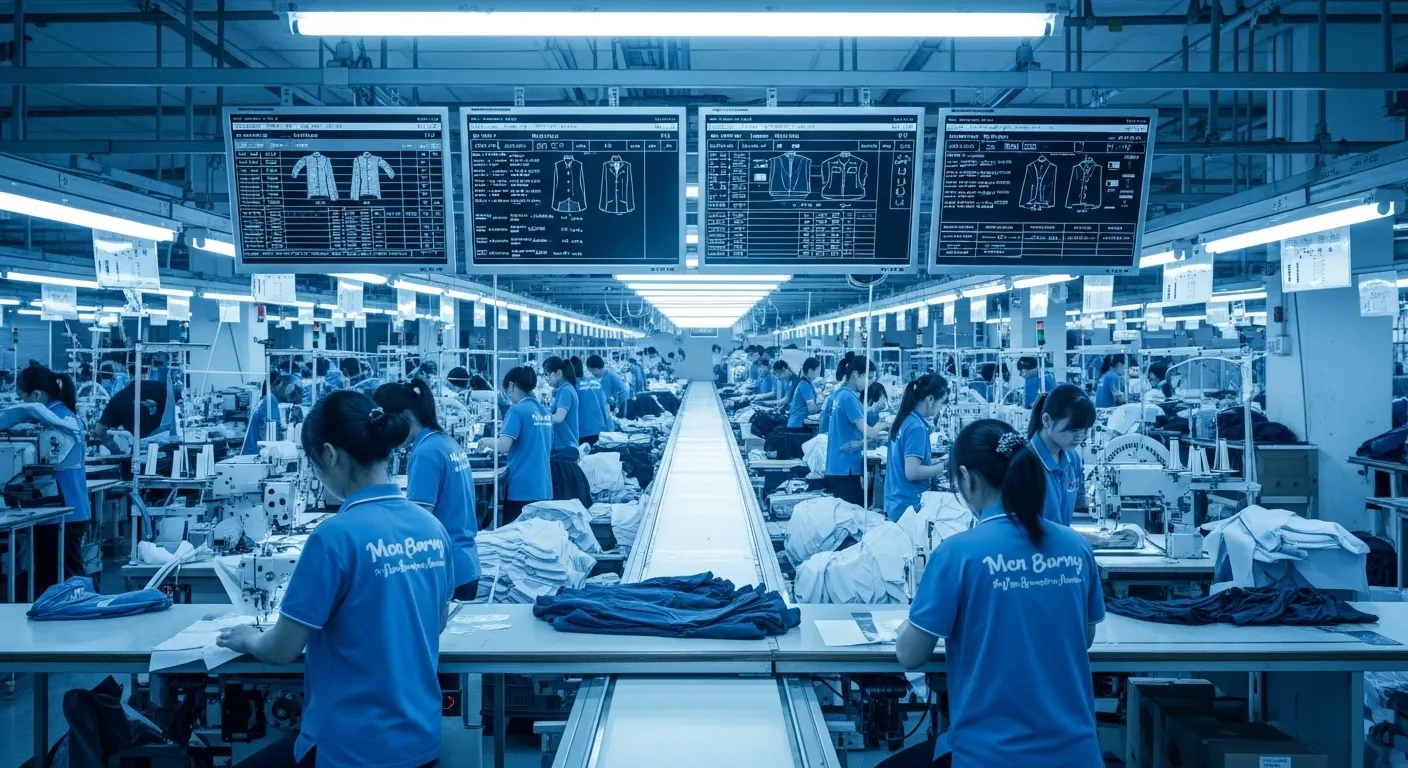 Giải pháp cho thuê xưởng may tối ưu nhân công