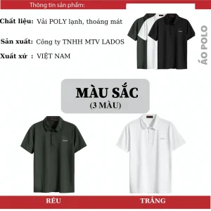 Thông tin Áo thun polo nam thể thao LADOS - 9080