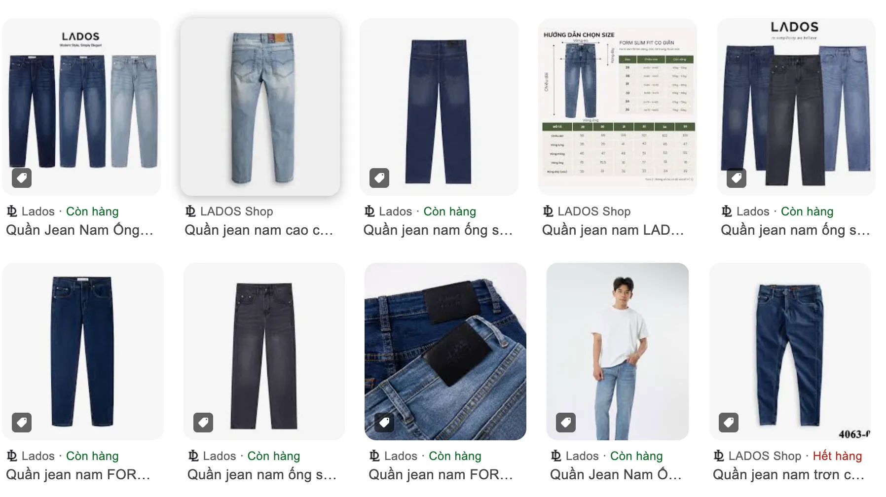 Xưởng may quần jean tphcm đa dạng