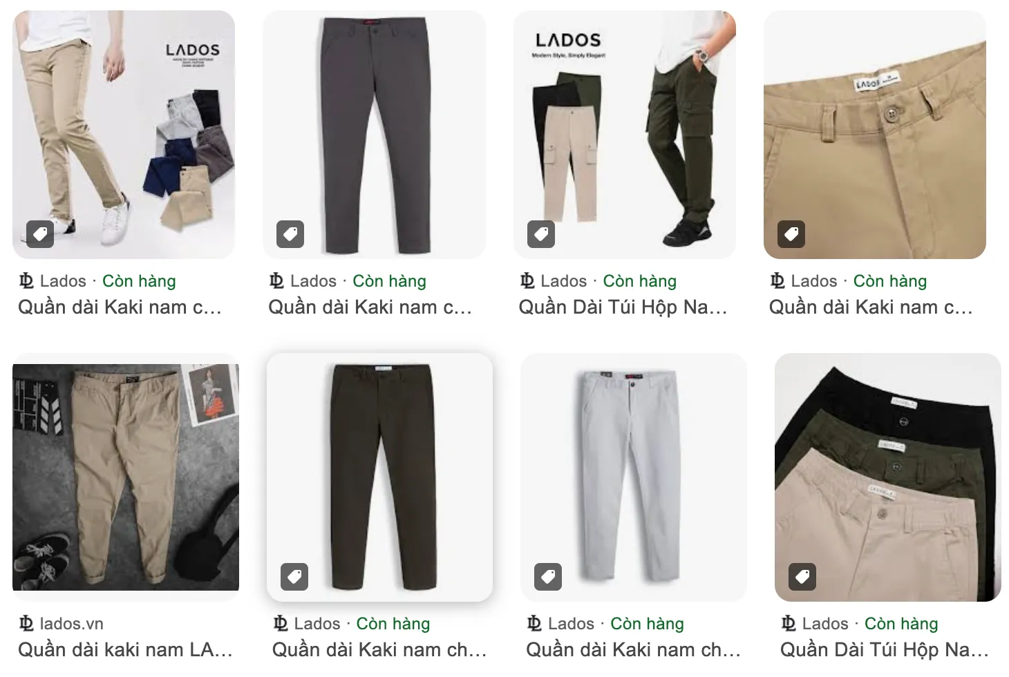 Xưởng quần kaki nhiều mẫu mã