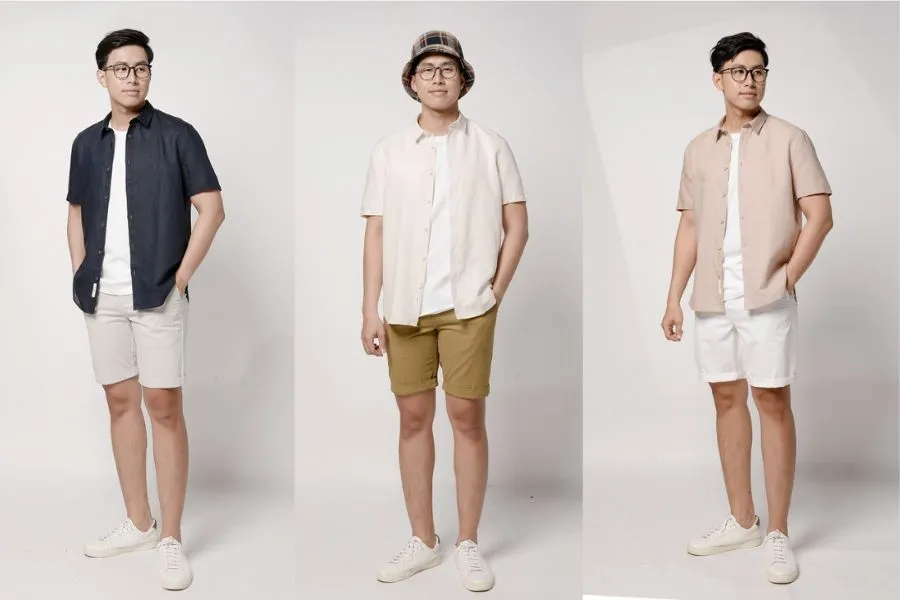 xưởng may áo sơ mi nam giới trẻ