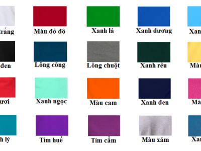 Bảng Màu Áo Polo Nam Top 5 Tone Màu Phổ Biến