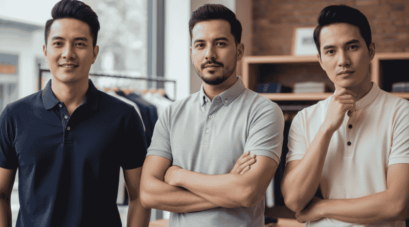 Các Loại Cổ Áo Polo Phổ Biến