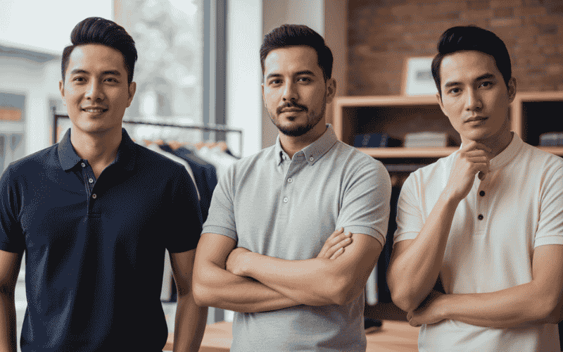 Các Loại Cổ Áo Polo Phổ Biến