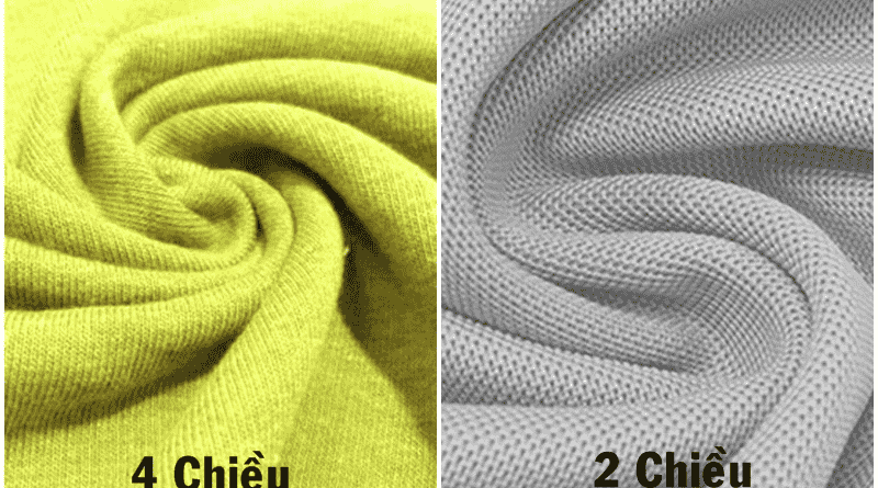 Chọn Vải Co Giãn 2 Chiều Hay 4 Chiều Cho Áo Polo