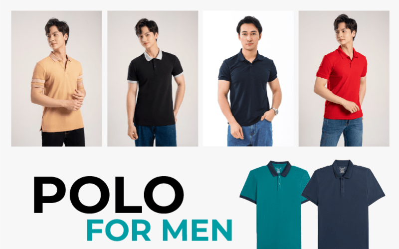 Insight áo polo thời trang nam