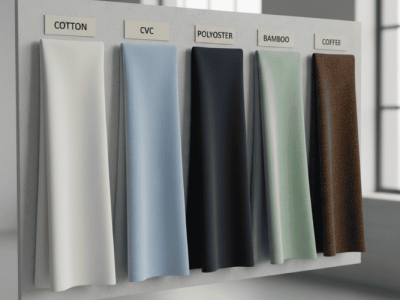 So Sánh Vải May Áo Polo Nam Cotton, CVC, Polyester, Bamboo & Cà Phê