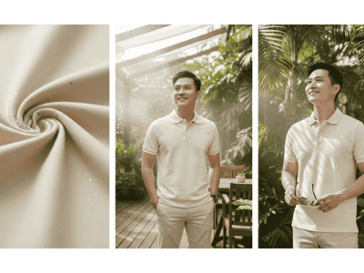 Vải Bamboo Xu Hướng Vải Xanh Cho Áo Polo Nam