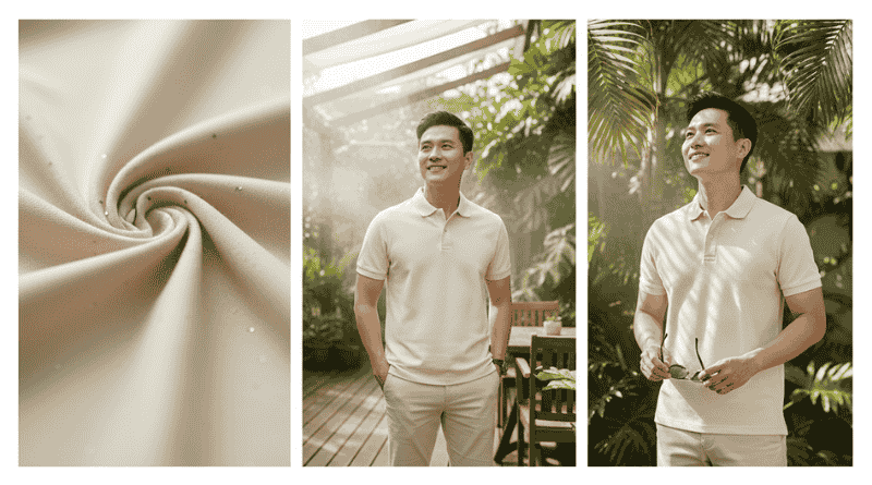 Vải Bamboo Xu Hướng Vải Xanh Cho Áo Polo Nam