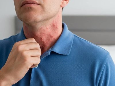 vị trí da trên cơ thể nam giới dễ bị kích ứng