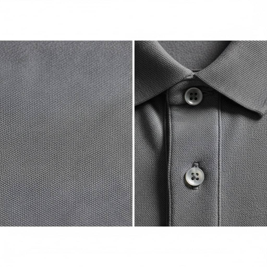 Dị ứng vùng cổ khi mặc polo