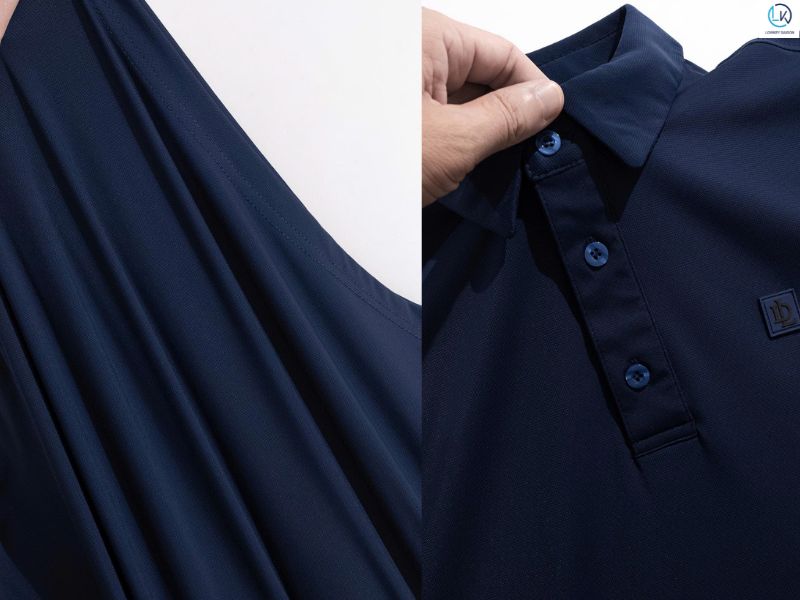 vải Pique may áo Polo đồng phục